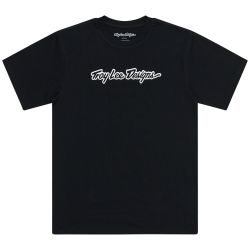 Troy Lee Designs TLD TRIKO S KRÁTKÝM RUKÁVEM SIGNATURE BLACK (70191704)
