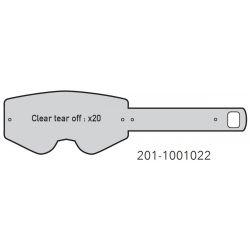 KENNY PERFORMANCE Tears off lenses