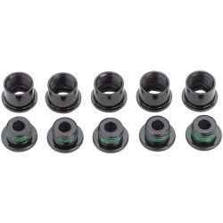 11.6915.012.000 - SRAM CHAINRING BOLT KIT 5 STEE/BLACK