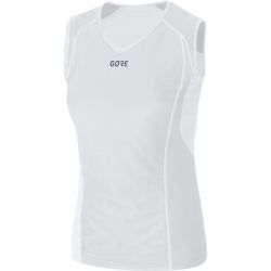 GORE M WINDSTOPPER® Base Layer Sleeveless Shirt Womens light grey/white S