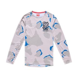 Troy Lee Designs TLD PÁNSKÝ DRES S DLOUHÝM RUKÁVEM SKYLINE PRO FLOW CAMO PUMICE (30702301)