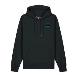 PEATYS PEATY'S PUBWEAR MIKINA S KAPUCÍ SUNRISE BLACK (PPW-25-HDY-RZE-BLK)