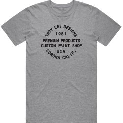 Troy Lee Designs TLD TRIKO S KRÁTKÝM RUKÁVEM IMPRINT GRAY HEATHER (70169801)