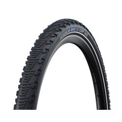 Plášť SCHWALBE CX Comp K-Guard drôt SBC Black+Reflex - 20x1.75