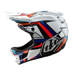 Troy Lee Designs TLD HELMA D4 COMPOSITE FRAMES WHITE / SILVER (14026200)