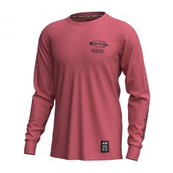 Troy Lee Designs TLD PÁNSKÝ DRES S DLOUHÝM RUKÁVEM SKYLINE RIDE TEE FEATHERED EMBER RED (38384000)