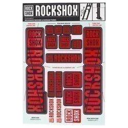 SRAM ROCK SHOX 11.4318.003.518 - ROCKSHOX DECAL KIT 35MM DC OXY RED