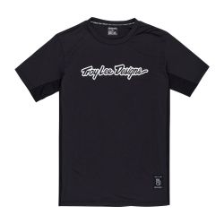 Troy Lee Designs TLD DĚTSKÝ DRES S KRÁTKÝM RUKÁVEM SKYLINE RIDE TEE SIGNATURE BLACK (38407200)