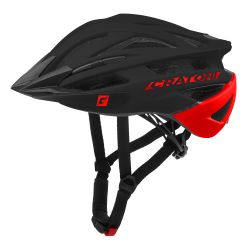 Prilba CRATONI Agravic Black/Red Matt - L/XL (58-62cm)