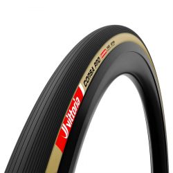 VITTORIA Corsa Pro 23-28" tub cotton tan-blk-blk G2.0