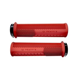 PEATYS PEATY'S GRIPY MONARCH KNURL THICK RED (PGM-KNL-THK-RED-20)