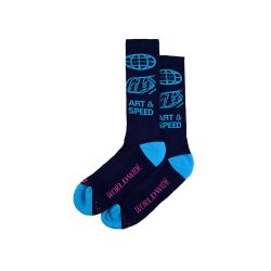 Troy Lee Designs TLD PONOŽKY PERFORMANCE WORLDWIDE MIDNIGHT (85314801)