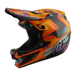 Troy Lee Designs TLD HELMA D4 CARBON MIPS CREST GOLD (13901700)