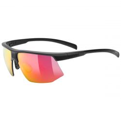 UVEX BRÝLE AERIOS BLACK MATT / MIR.RED (S5340102216)