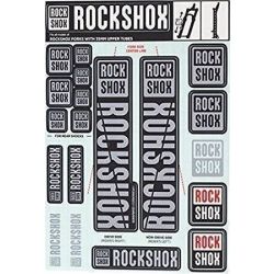 SRAM ROCK SHOX 11.4318.003.513 - ROCKSHOX DECAL KIT 35MM POLAR GREY