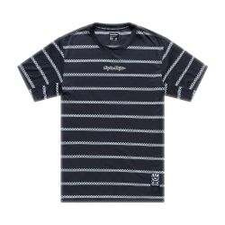 Troy Lee Designs TLD PÁNSKÝ DRES S KRÁTKÝM RUKÁVEM SKYLINE RIDE TEE CHECKED OUT CARBON (38201600)