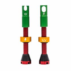 PEATYS PEATY'S X 50to01 (MK2) RASTA BEZDUŠOVÉ VENTILKY 42MM (PTV2-42-RAS-12)
