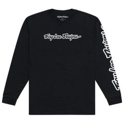 Troy Lee Designs TLD TRIKO S DLOUHÝM RUKÁVEM SIGNATURE BLACK (72991701)