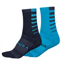 Endura CoolMaxr Stripe 2-P Socks