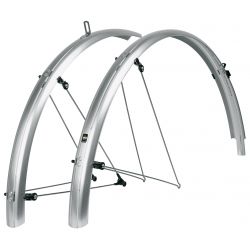 Sada blatníkov SKS Bluemels Basic 28" Silver – 45 mm