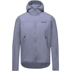 GORE FERNFLOW Hooded Windbreaker Mens amethyst grey M