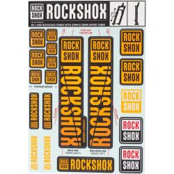 SRAM ROCK SHOX 11.4318.003.499 - ROCKSHOX DECAL KIT 30/32/RS1 NE02 ORANGE