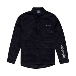 Troy Lee Designs TLD KOŠILE GRIND FLANNEL PLAID CARBON (82765002)