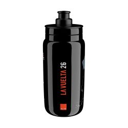 ELITE Fľaša FLY VUELTA BLACK MAP 550 ml 2026