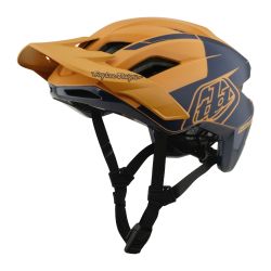 Troy Lee Designs TLD HELMA FLOWLINE SE MIPS HYDRO MUSTARD / BLACK IRIS (11002402)