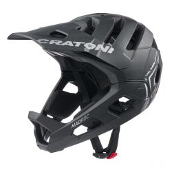 Prilba CRATONI Madroc Black Matt - M/L (58-61cm)