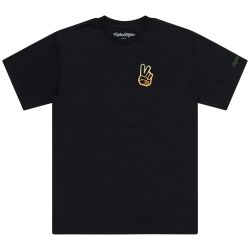Troy Lee Designs TLD TRIKO S KRÁTKÝM RUKÁVEM PEACE OUT BLACK (70157305)