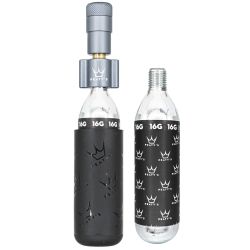 PEATYS PEATY'S HOLESHOT CO2 PUMPA + BOMBIČKY 2 KS - ROAD & GRAVEL (16G) - SLATE (PPR-HTI-RAG-SLT-12)