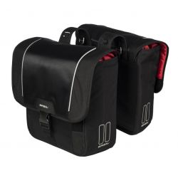 Basil SPORT DESIGN-DOUBLE BAG - Čierna
