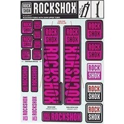 SRAM ROCK SHOX 11.4318.003.512 - ROCKSHOX DECAL KIT 35MM MAGENTA