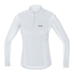GORE M WINDSTOPPER® Base Layer Thermo Turtleneck Womens light grey / white XS