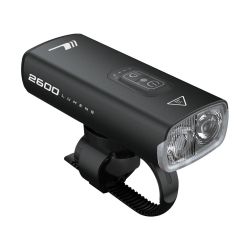 LONGUS Svetlo CUBRIN 2600 predné 12f USB, čierne