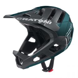 Prilba CRATONI Madroc Black/Petrol Matt - S/M (54-58cm)