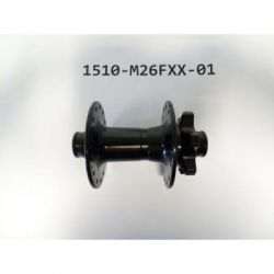 Giant F.Hub M26-F 14Gx28Hx100/15mm blk 6-Blt Disc w/o Logo w/o CNC w/o QR