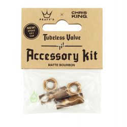PEATYS PEATY'S X CHRIS KING (MK2) BOURBON PŘÍSLUŠENSTVÍ K BEZDUŠOVÝM VENTILKŮM (PTV2-ACCS-BRB-12)