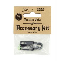 PEATYS PEATY'S X CHRIS KING (MK2) SLATE PŘÍSLUŠENSTVÍ K BEZDUŠOVÝM VENTILKŮM (PTV2-ACCS-SLT-12)