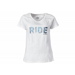 Casual Line ➜ Tričko Ride Ladies - White / Ice Blue - GHOST-L