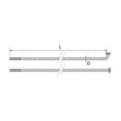 Špice Inox Plus 2/258 OEM 10ks