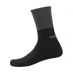 Ponožky ORIGINAL WOOL TALL čierno/šedé /Vel:M-L (41-44)
