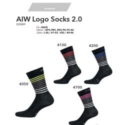 Ponožky Logo Socks 2.0 - Fluo - NALINI-38-41