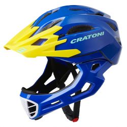 C-MANIAC - blue-yellow glossy - CRATONI-L-XL (59-62cm)
