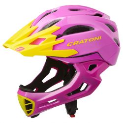 C-MANIAC - pink-yellow glossy - CRATONI-L-XL (59-62cm)
